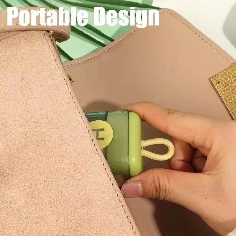 Mini Portable Lint Roller – Reusable Pet Hair & Dust Remover